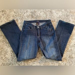 Jag stretch denim boot cut jeans size 6 mid rise
